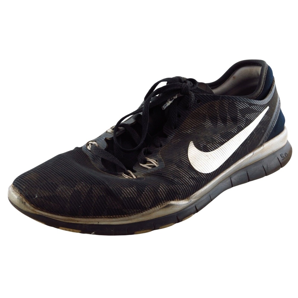 Nike Free TR Fit 5 Running Shoes Black Synthetic‎ Women 8 Medium